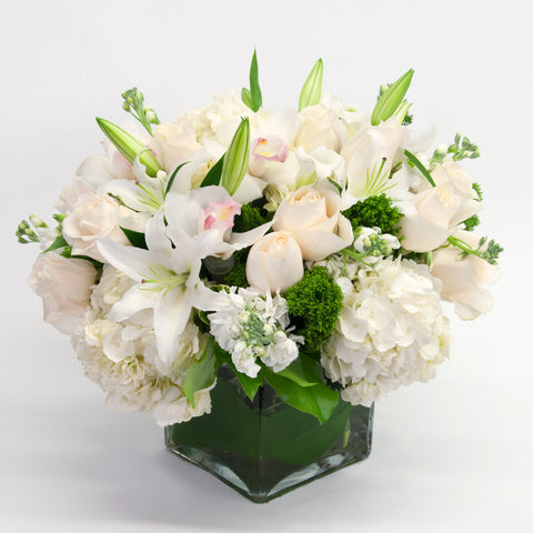 Magnificent White 6" Vase